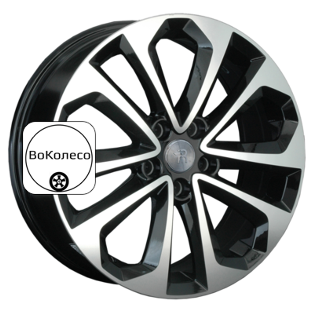 6,5x17/5x114,3 ET50 D64,1 HV8 BKF (конус, C570) Replay