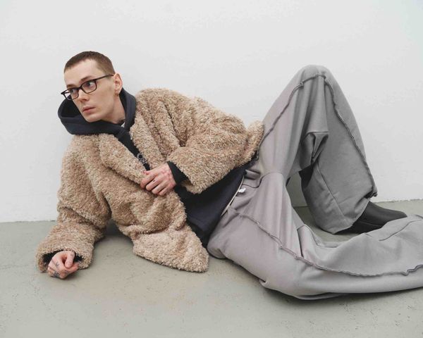 Куртка Faux Fur Beige - фото 11