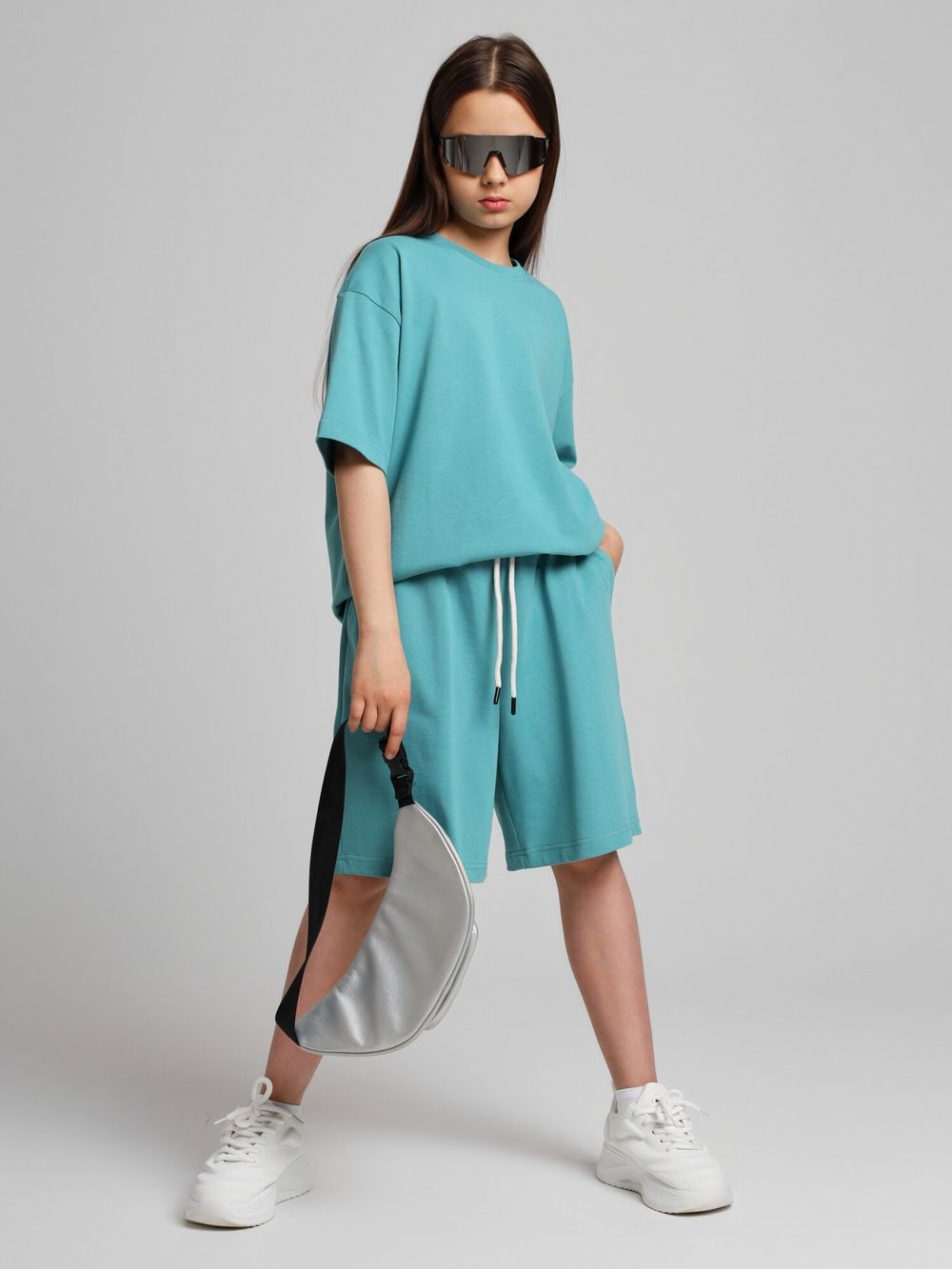 Костюм для девочки Азарт-1 Виотекс ЗЕЛЁНЫЙ