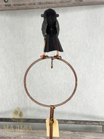 Кормушка на штекере "Ворона" 14,5x22xH33,5 см + 110 см штекер