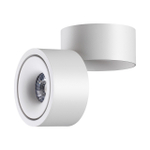 358774 OVER NT21 364 белый Светильник накладной светодиодный IP20 LED 15W 4000K 1300Лм 100-265V GRODA