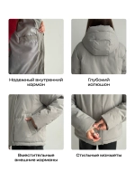 Куртка демисезонная короткая с капюшоном