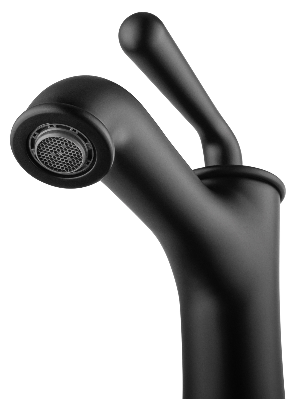 Смеситель для раковины WONZON & WOGHAND STEAM, Черный матовый (WW-88139008-MB)