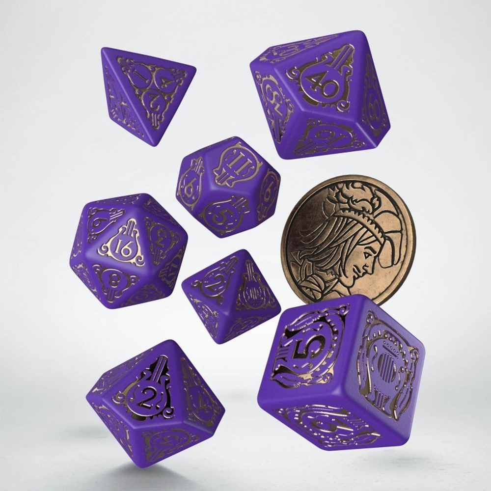 The Witcher Dice Set. Dandelion - Viscount de Lettenhove