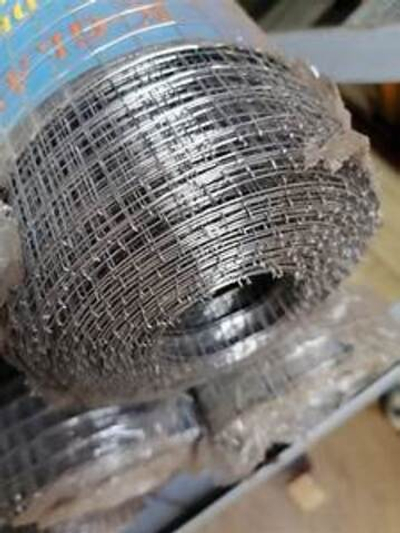 Сетка сварная 1,0х15мх0,6мм (ячейка 6х6) электросварная