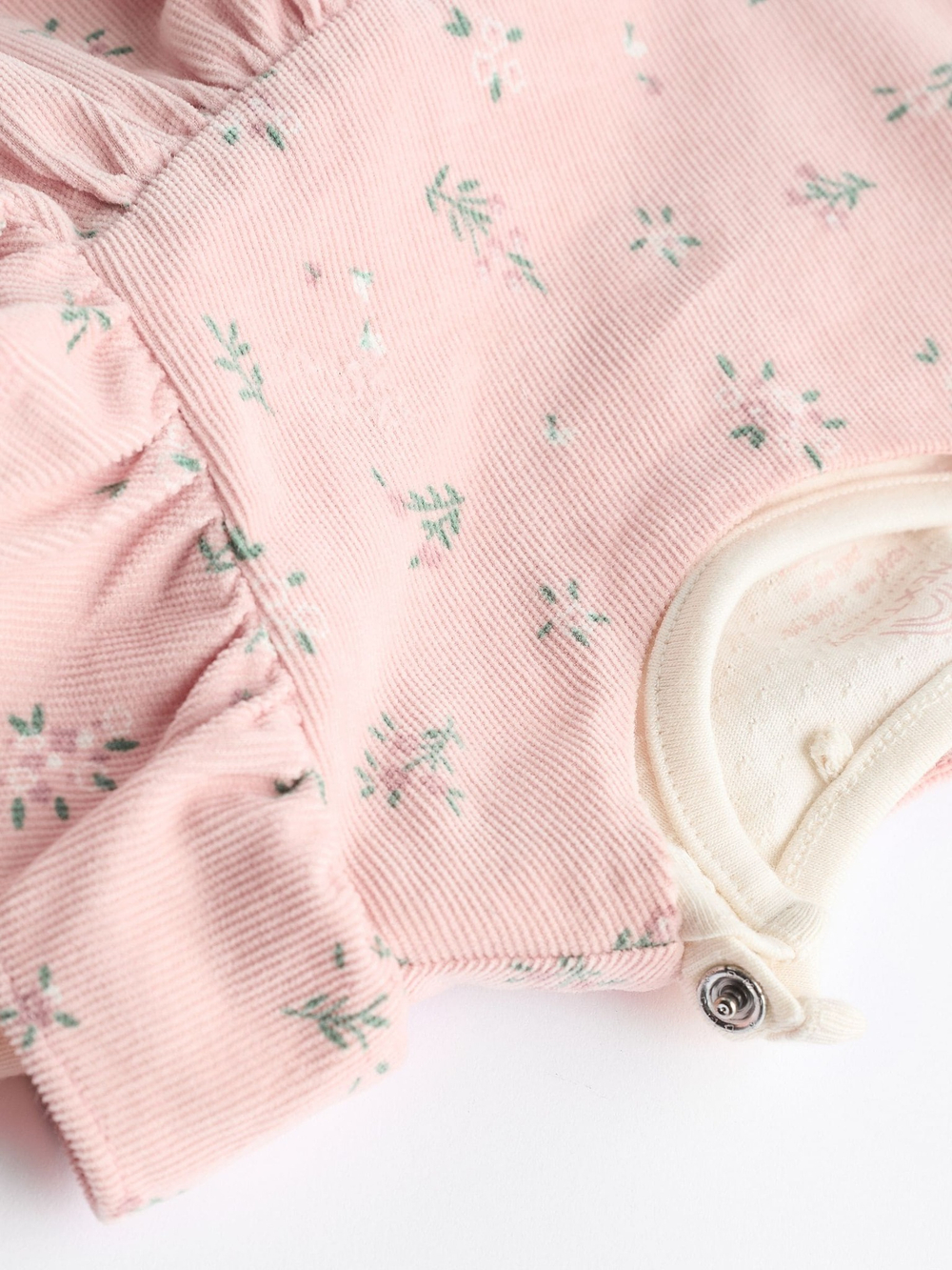 Комбинезон и боди в комплекте для девочки Next Q94-787, Розовый, Молочный