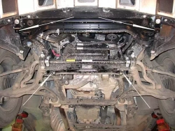 Защита картера и КПП Sheriff для Mercedes Benz ML II (W164) 2005-2011 арт.13.1172