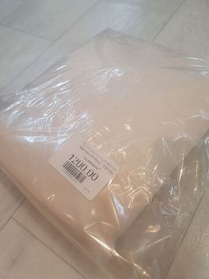 Простыня на резинке 90/200/20 бязь 19500 "шампань"