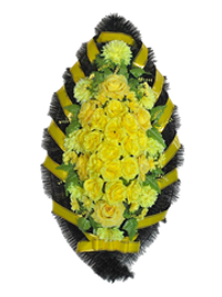 Похоронный венок «Классика» №09