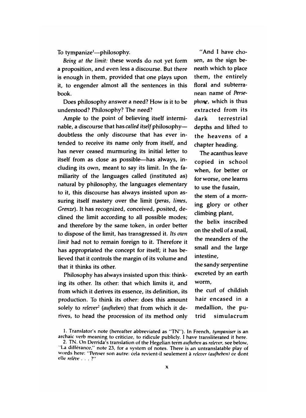 Marges de la philosophie | J. Derrida