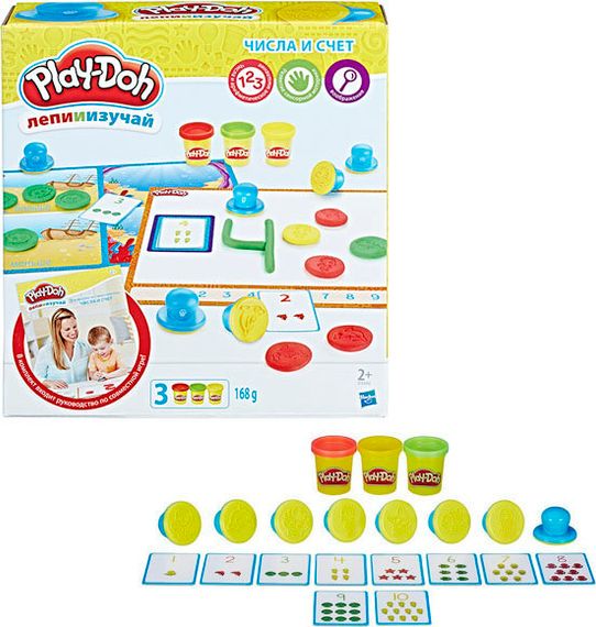 Play-Doh Набор для лепки Цифры и числа