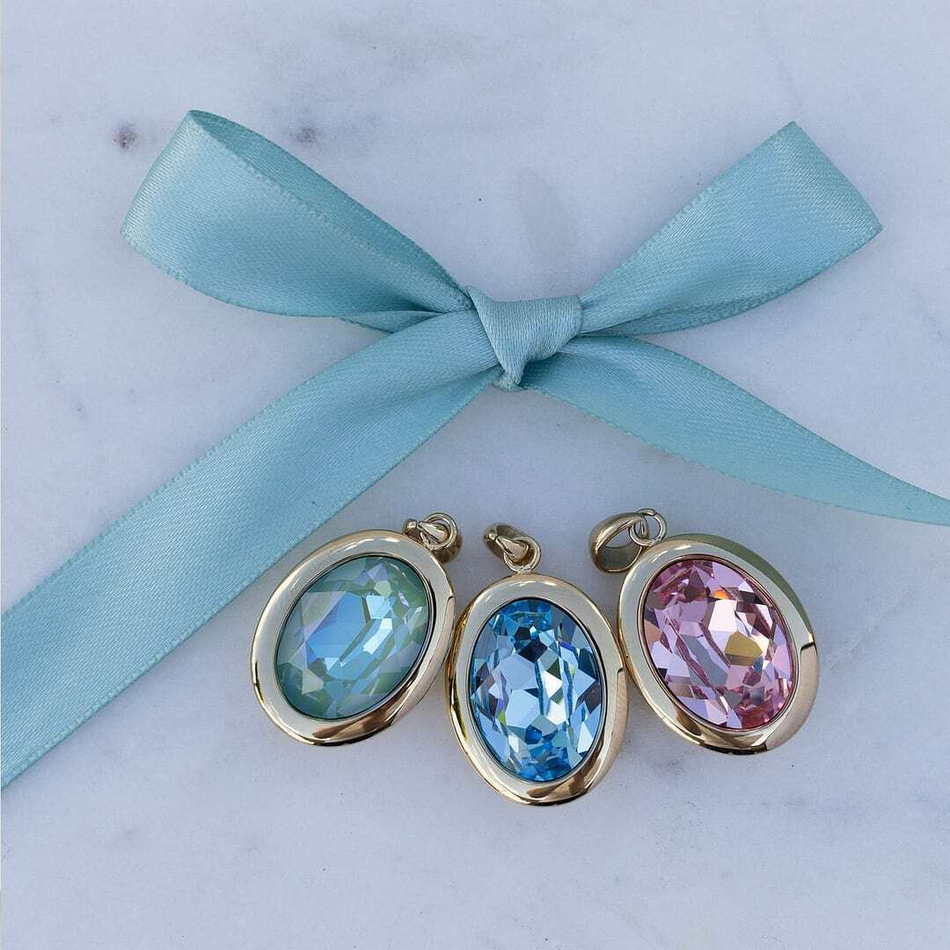 Кольцо Qudo TIVOLA big G aquamarine 17.2 мм 632008/17.2 BL/G