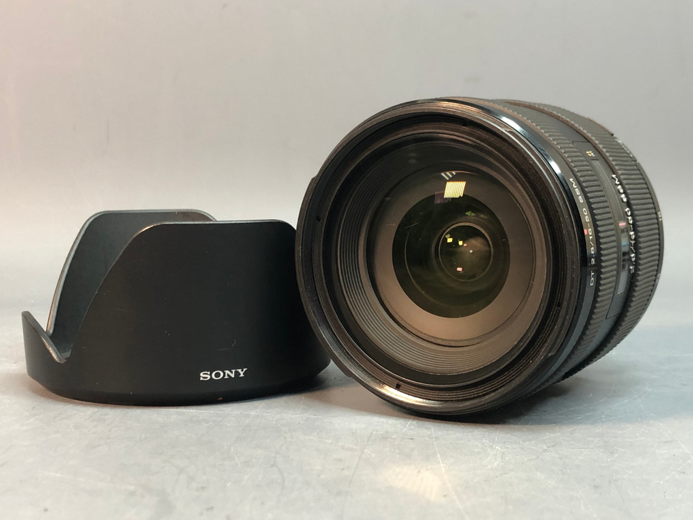 Sony DT 16-50mm 2.8 SSM Sony A царапина на передней линзе