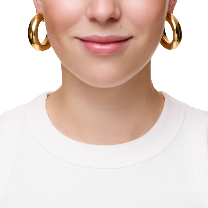 Серьги-кольца Тёрнер – Золото