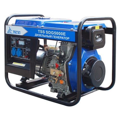Дизельный генератор TSS SDG 5000 E