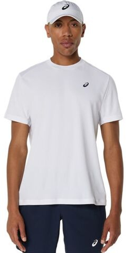 Теннисная футболка Asics Court Short Sleeve - White