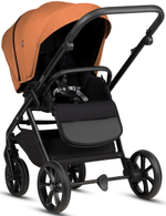Детская коляска Tutis Leo 3 Plus 4 в 1 с автокреслом Beno Black и базой 1582280 Orange