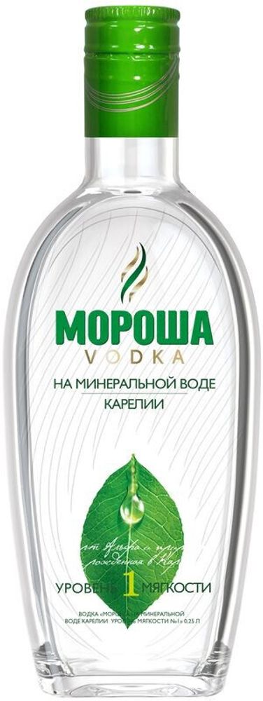 Водка Мороша на минеральной воде Карелии УМ №1