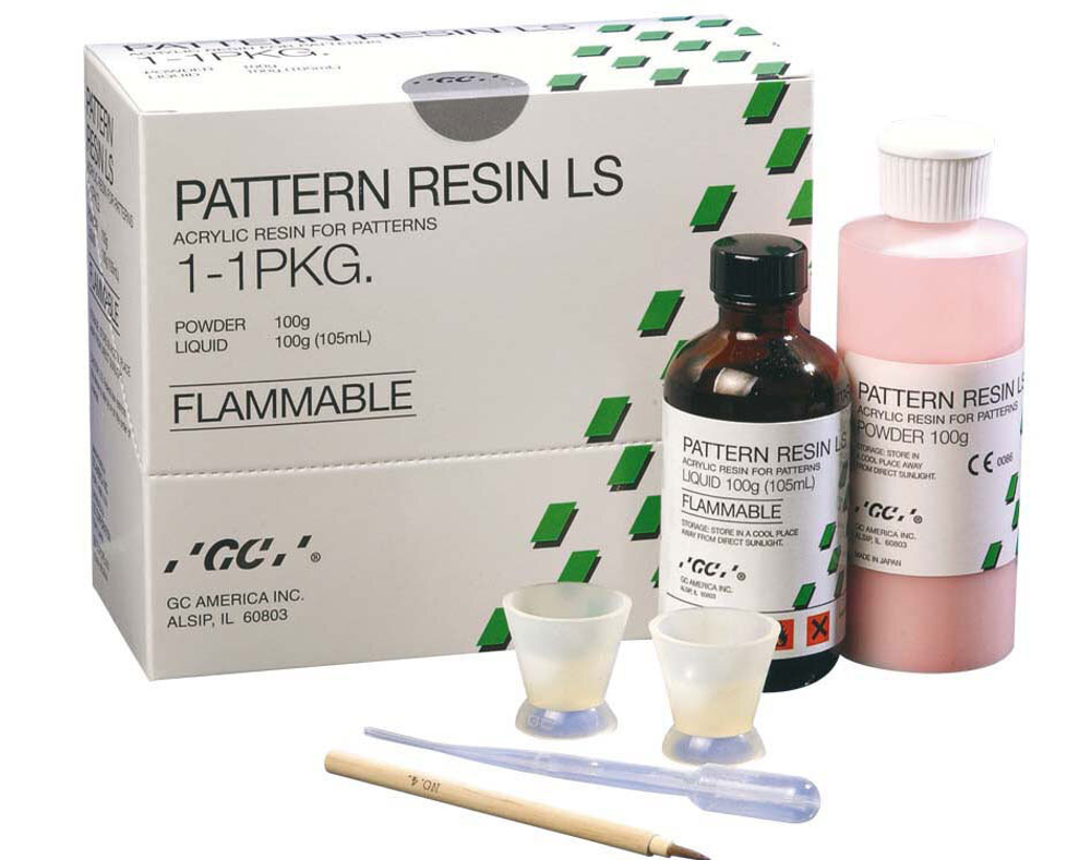 --- Pattern Resin LS Набор (100гр.+105мл.) Паттерн Резин ЛС пластмасса беззольная для моделирования