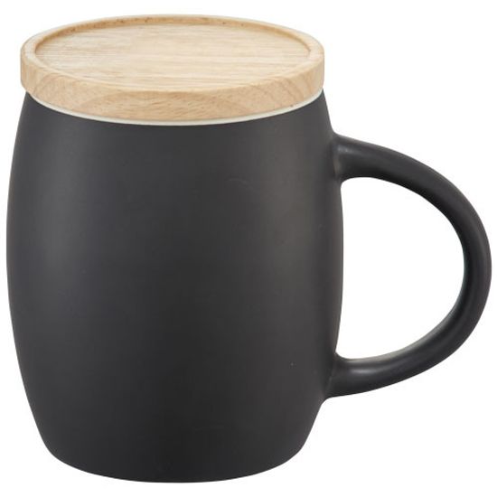 Керамическая чашка Hearth с деревянной крышкой/костером
