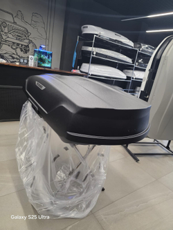 Бокс BROOMER Trekka (чёрный матовый,скобы) 187x89х40см. 430л. 11.146.01