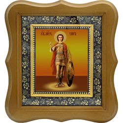 Уар Святой мученик. Икона на холсте.