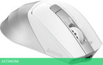Мышь A4Tech Fstyler FG45CS Air белый/серебристый/Silver White