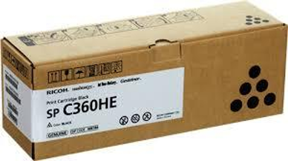 Тонер-картридж  Ricoh черный тип SPC360HE