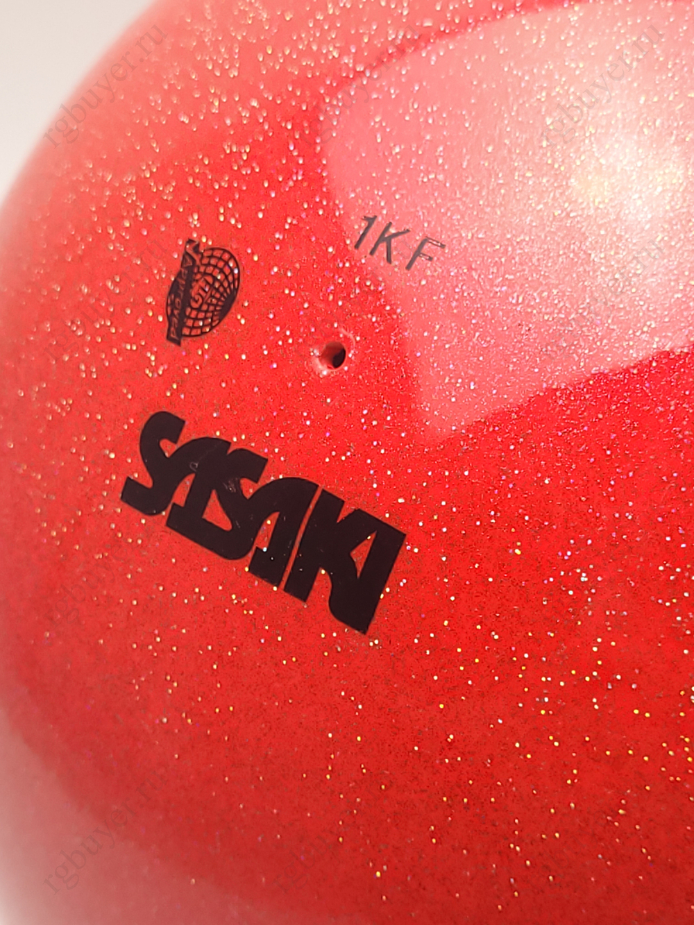 Мяч Sasaki 18,5 см серия "Метеор" Алый FRR (FreshRed)