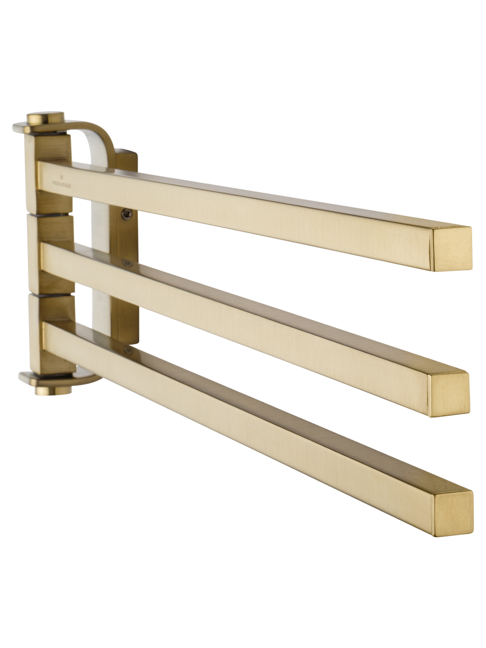 Полотенцедержатель поворотный WONZON & WOGHAND LOTTE, Брашированное золото (WW-8341-BG)