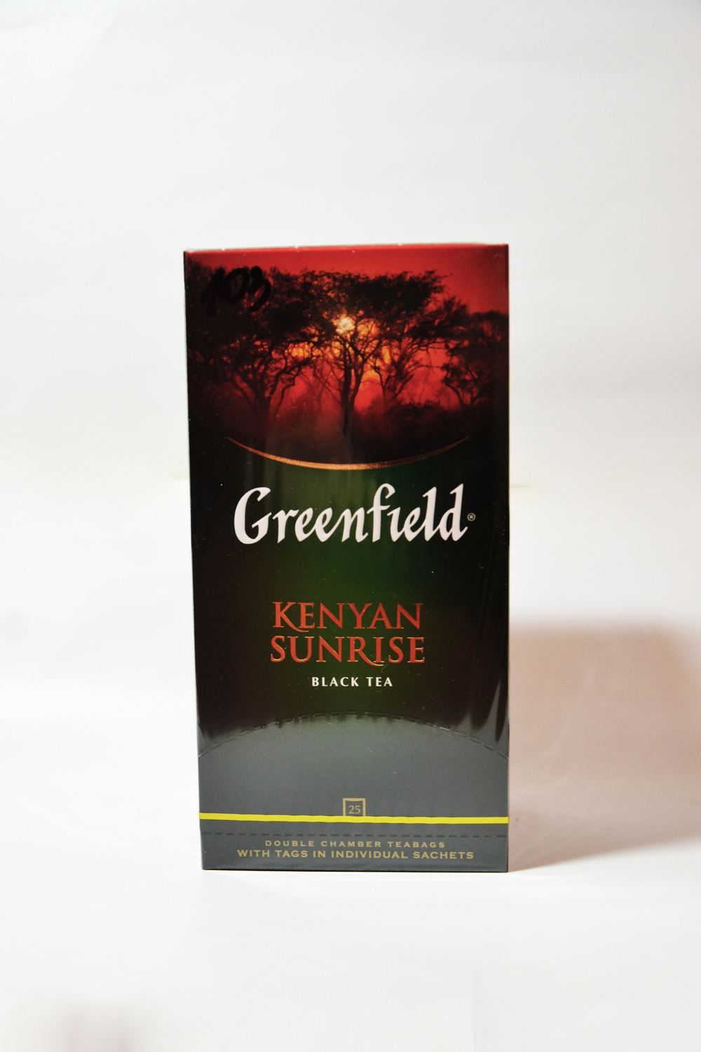 Чай черный Kenyan Sunrise, 25 пакетиков