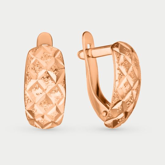 Серьги золотые