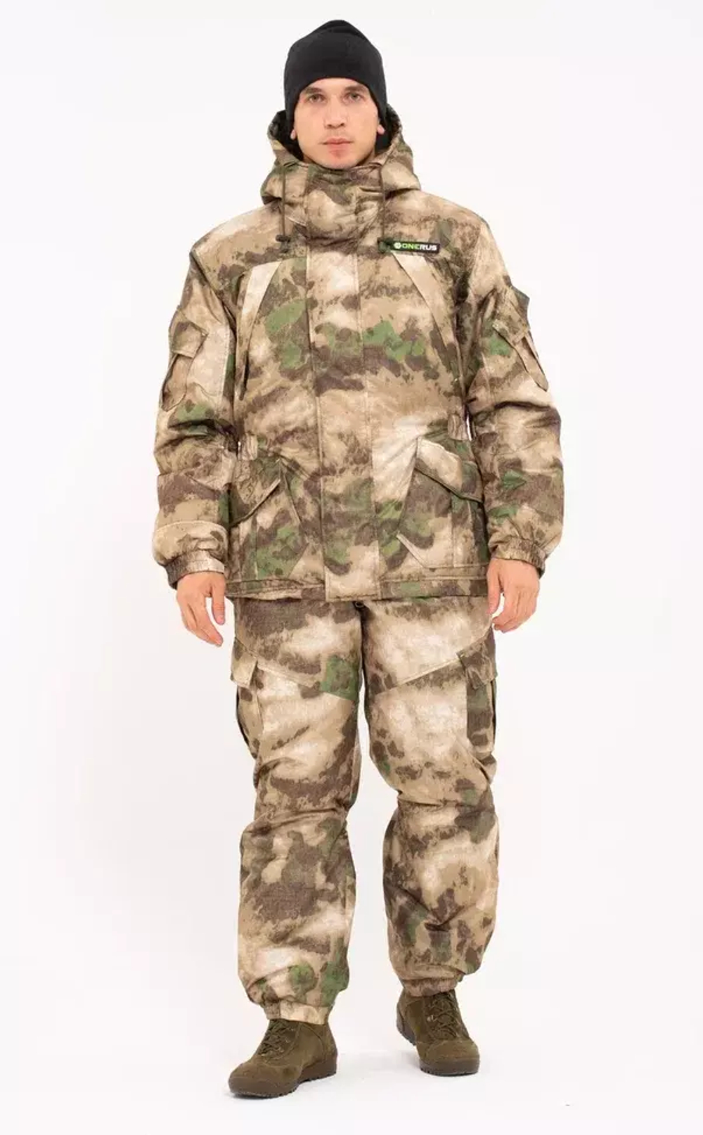 Костюм мужской Onerus Горный -15 (Таслан), Полукомбинезон, Мох