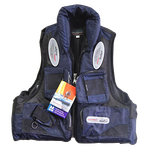 Жилет страховочный Badger Aqua Sport рыбаловный HFM-302-Blue до 120кг -