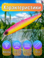 Воблер TsuYoki DRAGA 130SP LM049