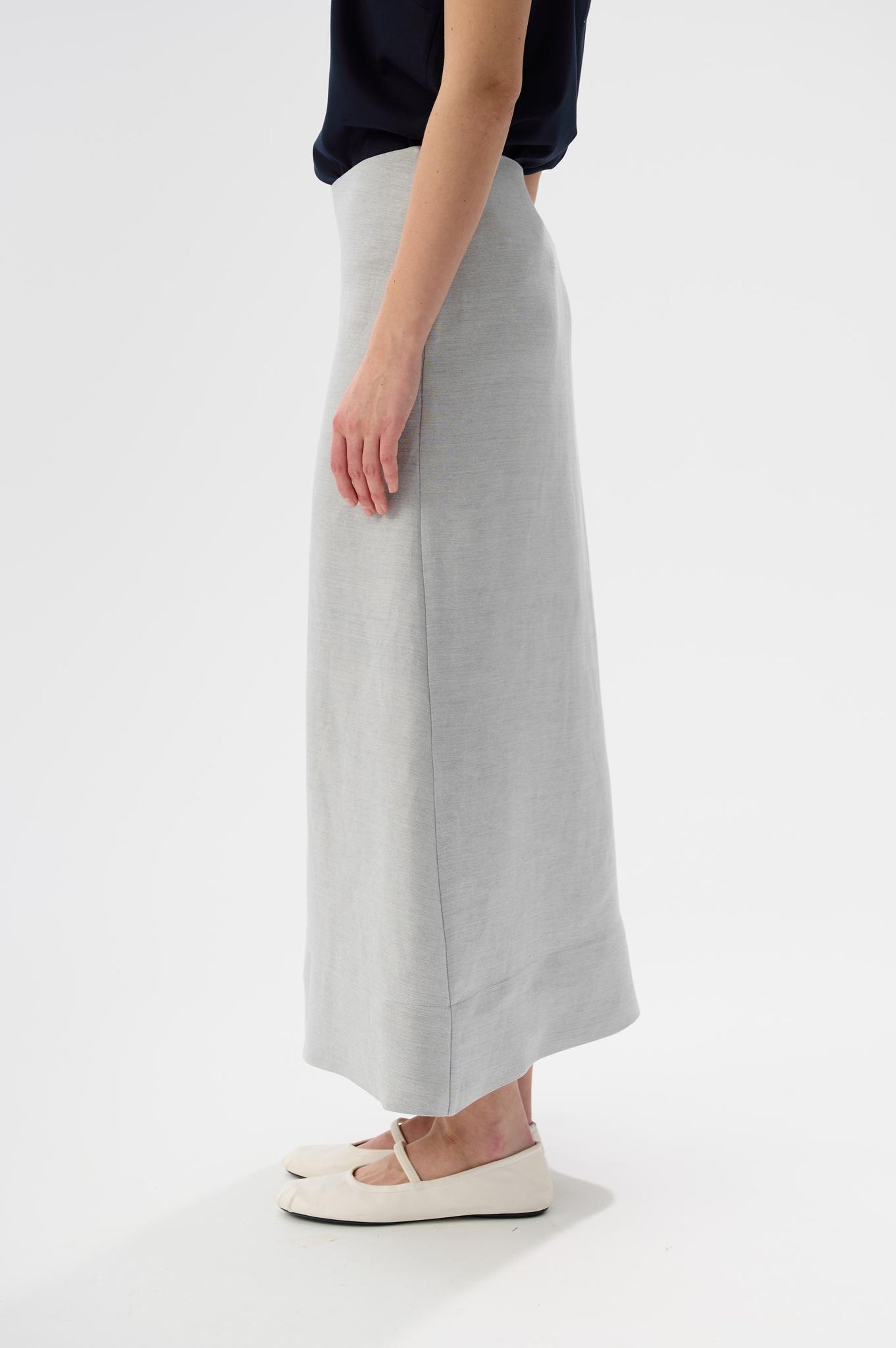 Юбка миди silver