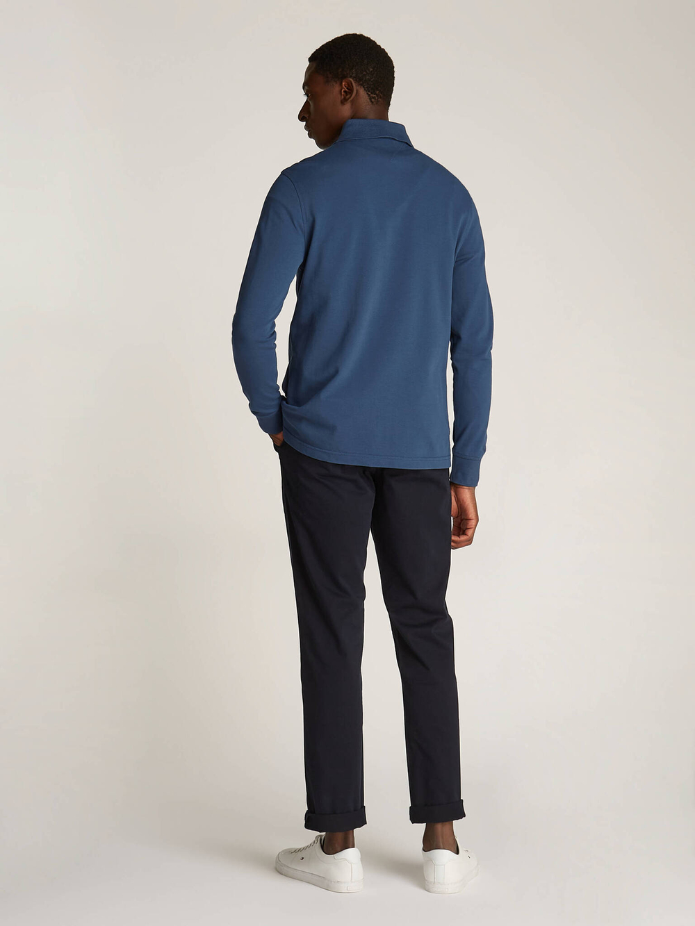 поло 1985 Tommy Hilfiger - темно-синий(MW0MW20182)