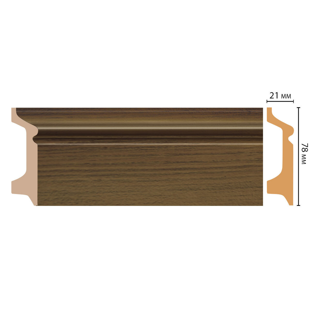 Плинтус Decomaster D122 D122-88 ДМ