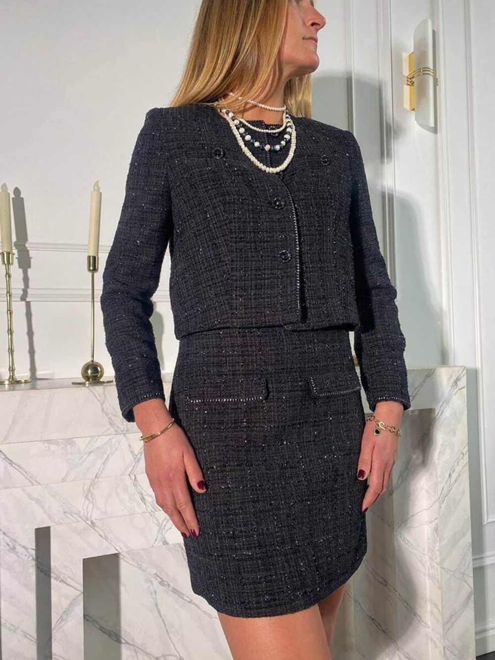 Юбка шанель (Размеры 42,44)