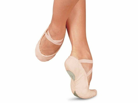 Балетки (ткань+кожа) , цвет - бежевый. Размер 28.