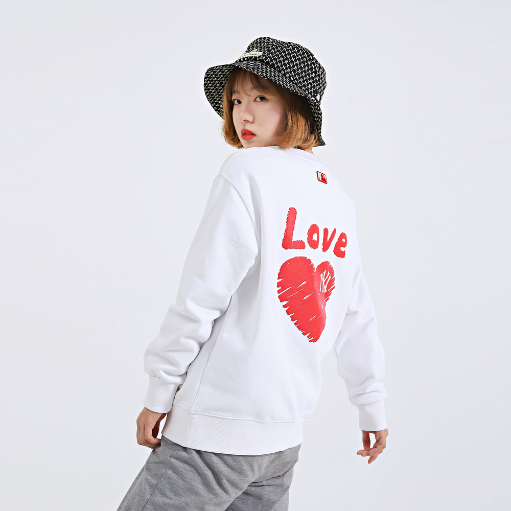 Толстовки MLB Heart Love love, 31MTL2111-50W