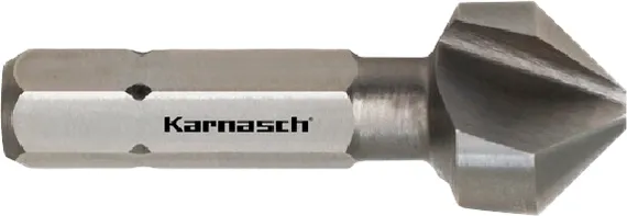 Зенковка Karnasch Ø6,3 мм, 90°, HSS-XE, DIN 335, арт. 40.4010.010