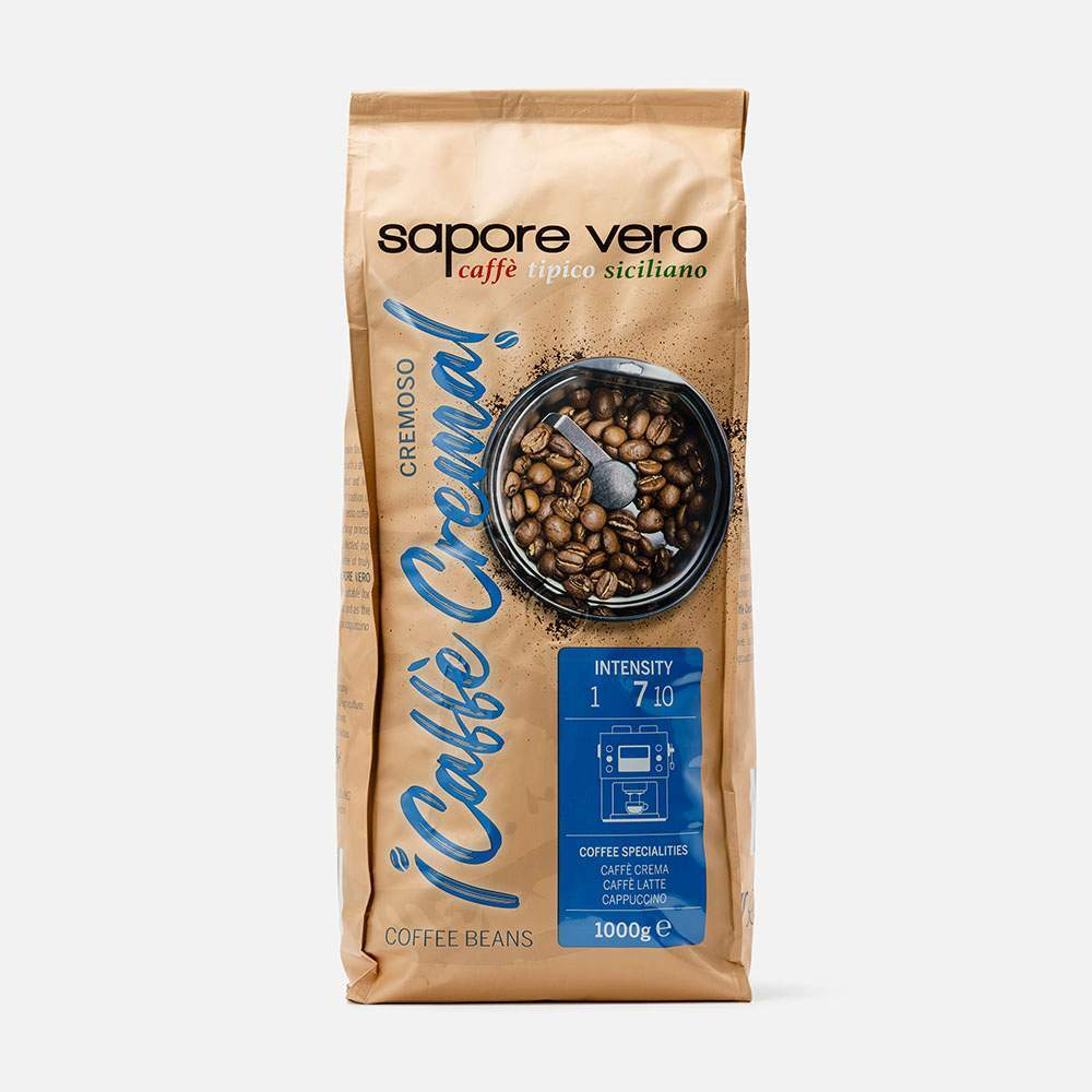 Кофе в зёрнах Sapore Vero Cremoso C.Crema 1 кг