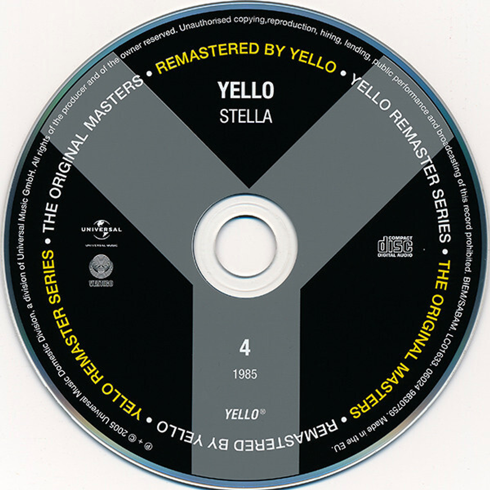 Yello / Stella (CD)