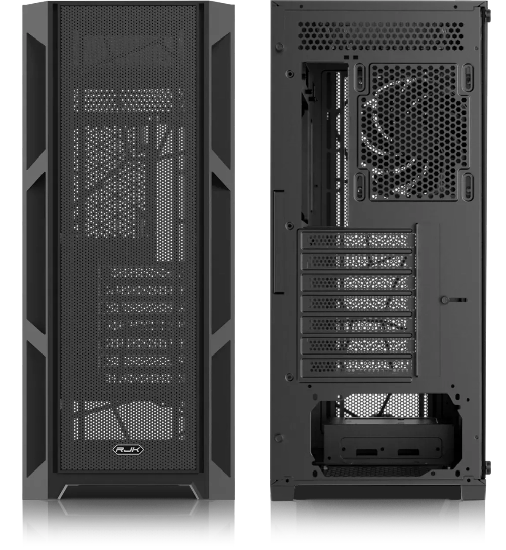 Корпус RAIJINTEK ARCADIA III, Midi-Tower, ATX, Mini-ITX, Micro-ATX , 1х120 мм, Front Panel 1x USB 3.0, 2хUSB2.0,TG,Black