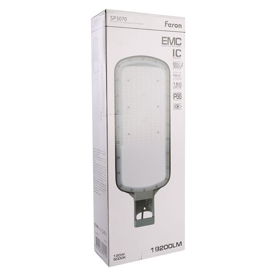 Уличный консольный светодиодный светильник Feron SP3074 51801