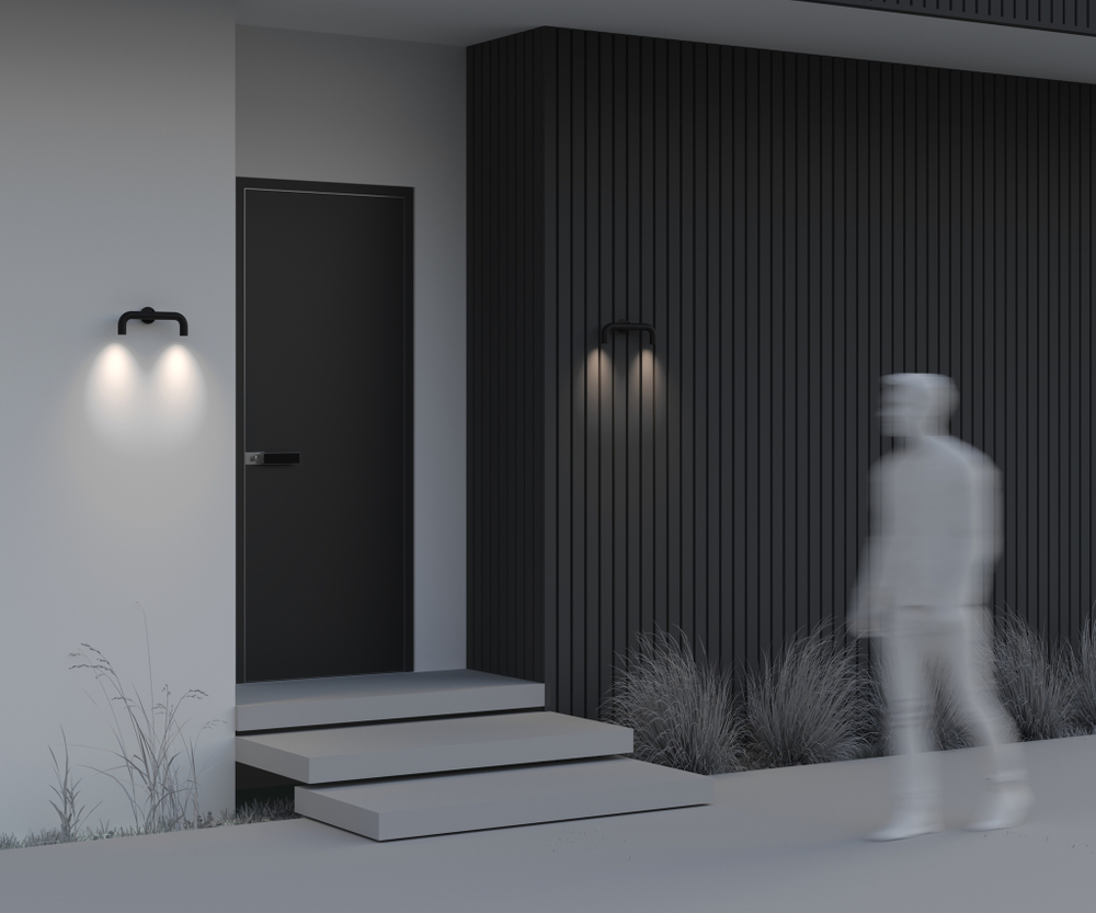 Уличный настенный светодиодный светильник Maytoni Sleek O477WL-L4GF3K