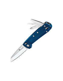 Мультитул Leatherman Free К2, 8 функций, синий
