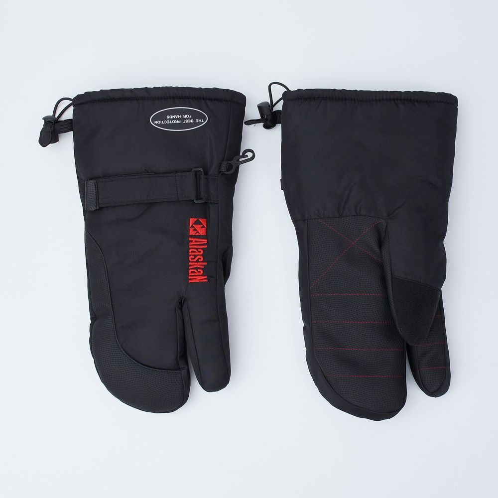 Варежки Alaskan Two Fingers   M (AWGTFBM) черн.