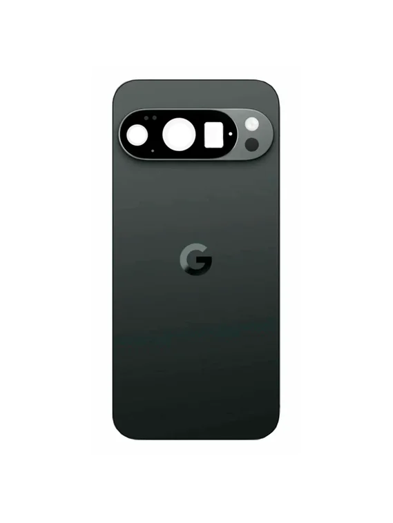 Задняя крышка для Google Pixel 10 Pro XL черная (Obsidian) со стеклом камеры